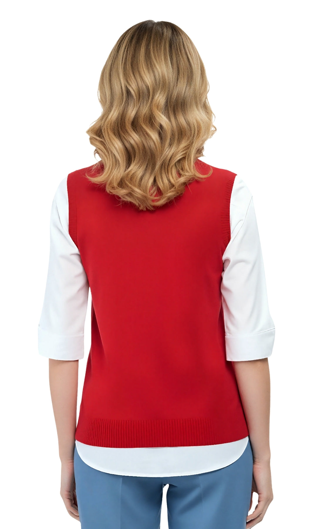 Women's Classic Button Front Cable Knit Cardigan in Soft Acryllic 19