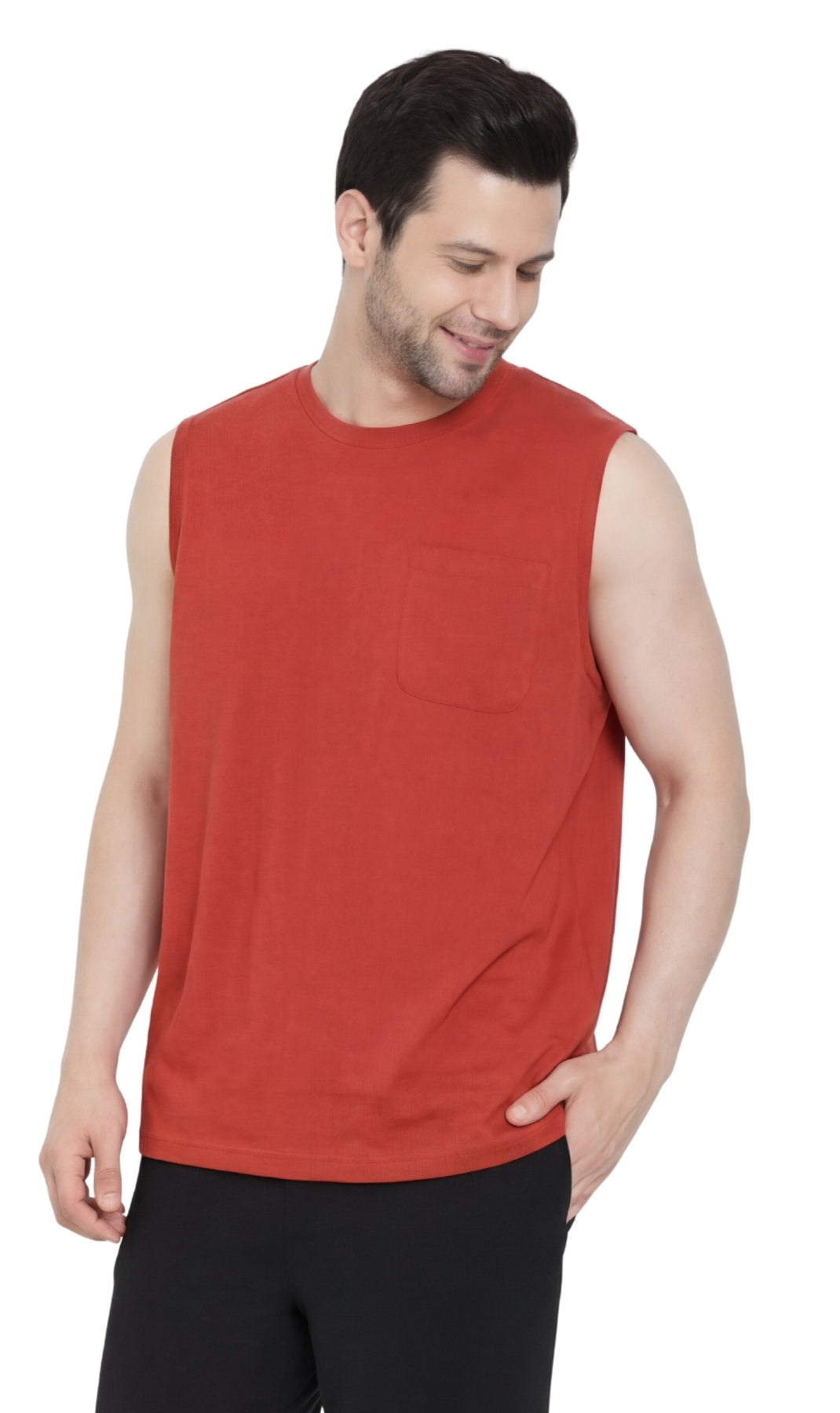 Turtle Bay Apparel Men's Sleeveless Crew Neck T-Shirt