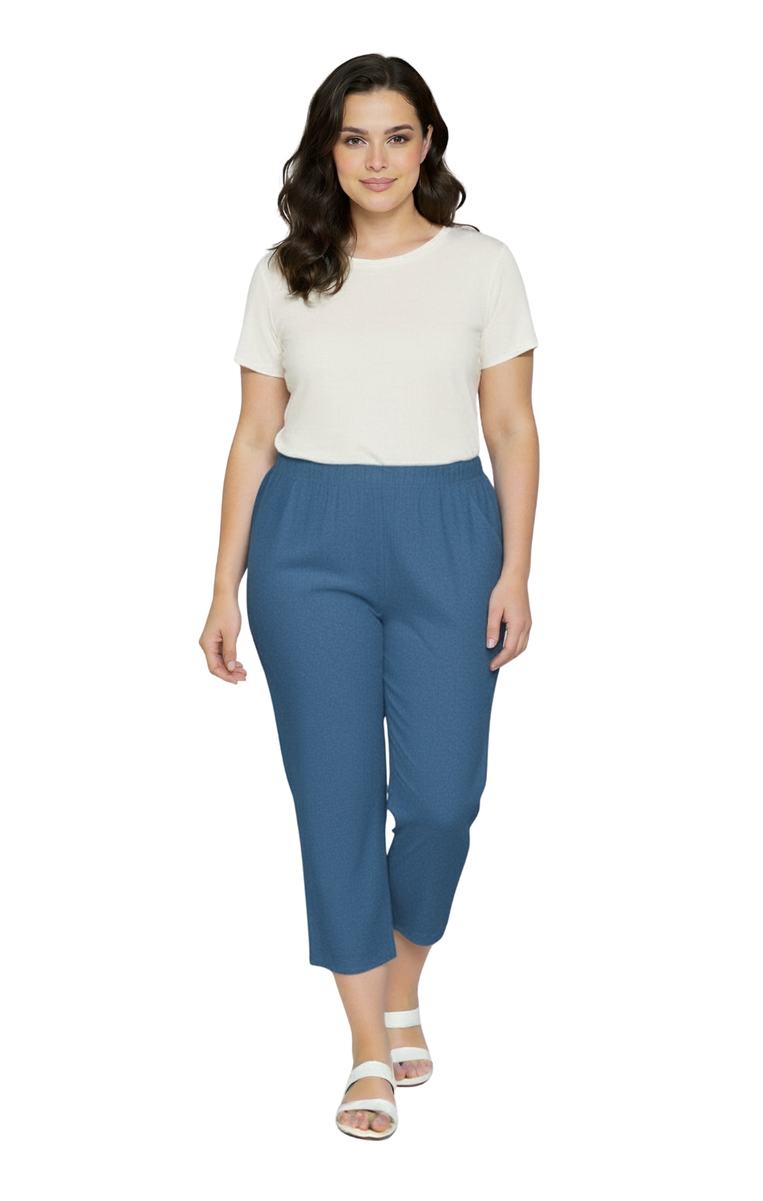 Women's Stretch Denim Capris– Lightweight Stretch 3