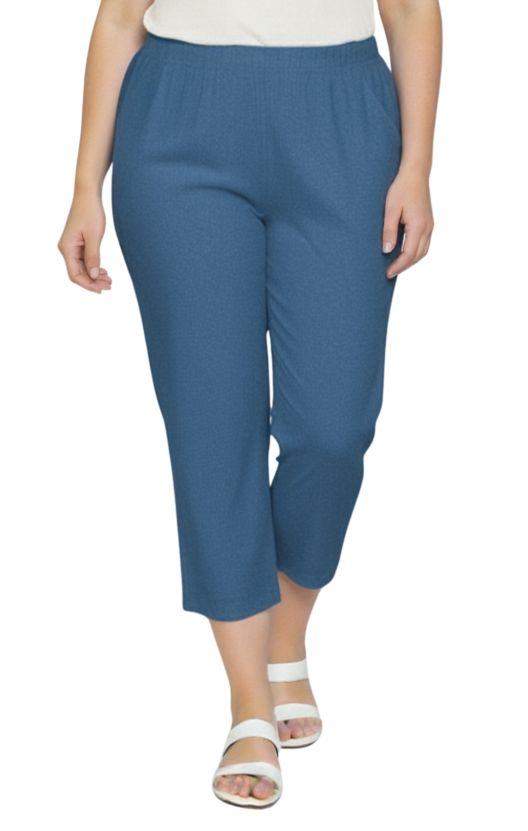 Women's Stretch Denim Capris– Lightweight Stretch