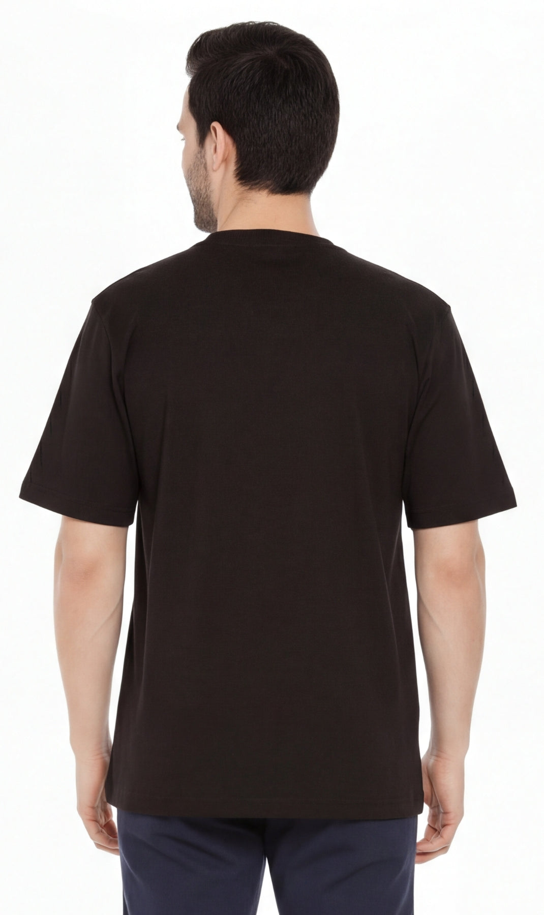 Men's Heavyweight Short Sleeve Crew Neck with Pocket T-Shirt 26