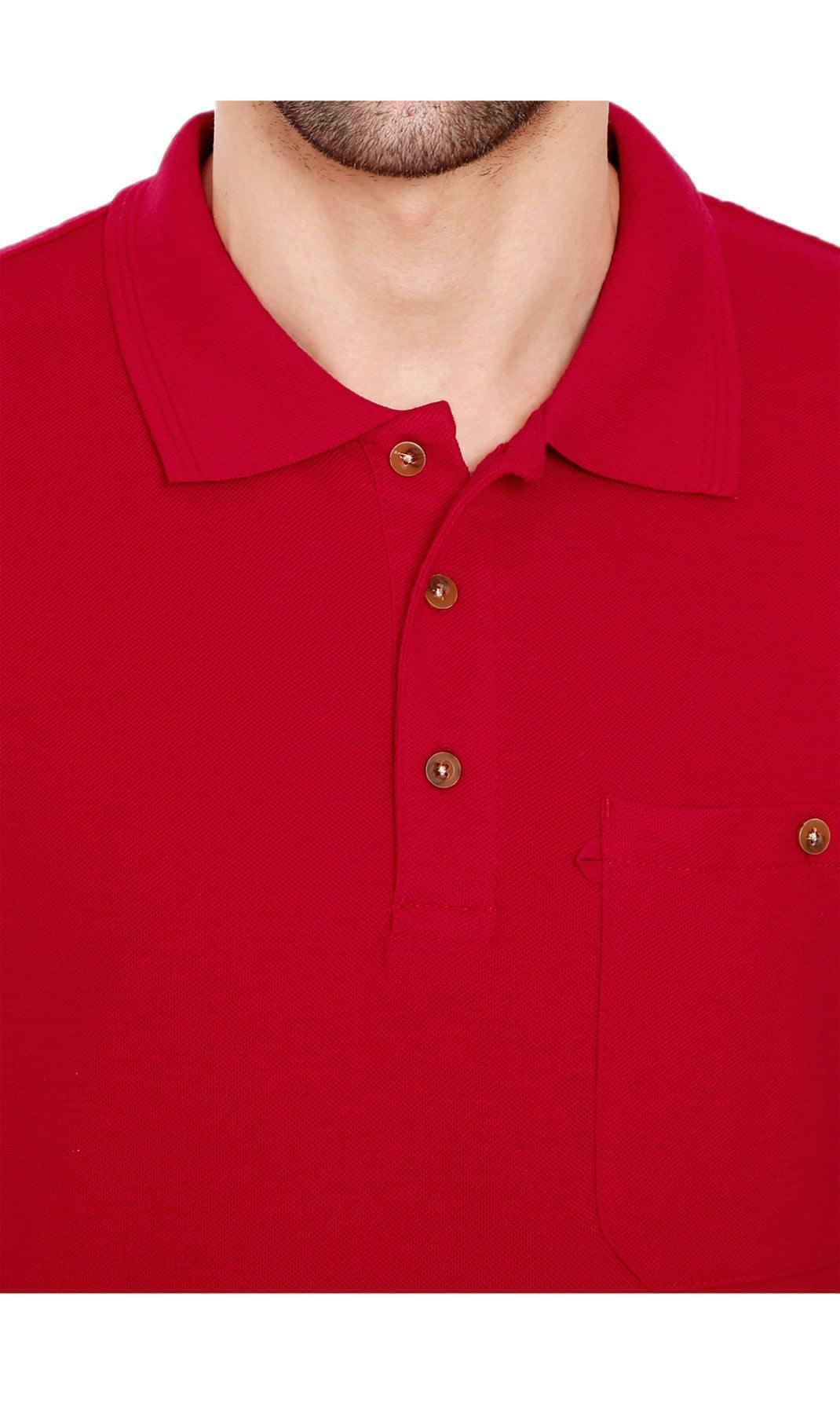 Mens Pique Knit Polo Shirts TURTLE BAY APPAREL